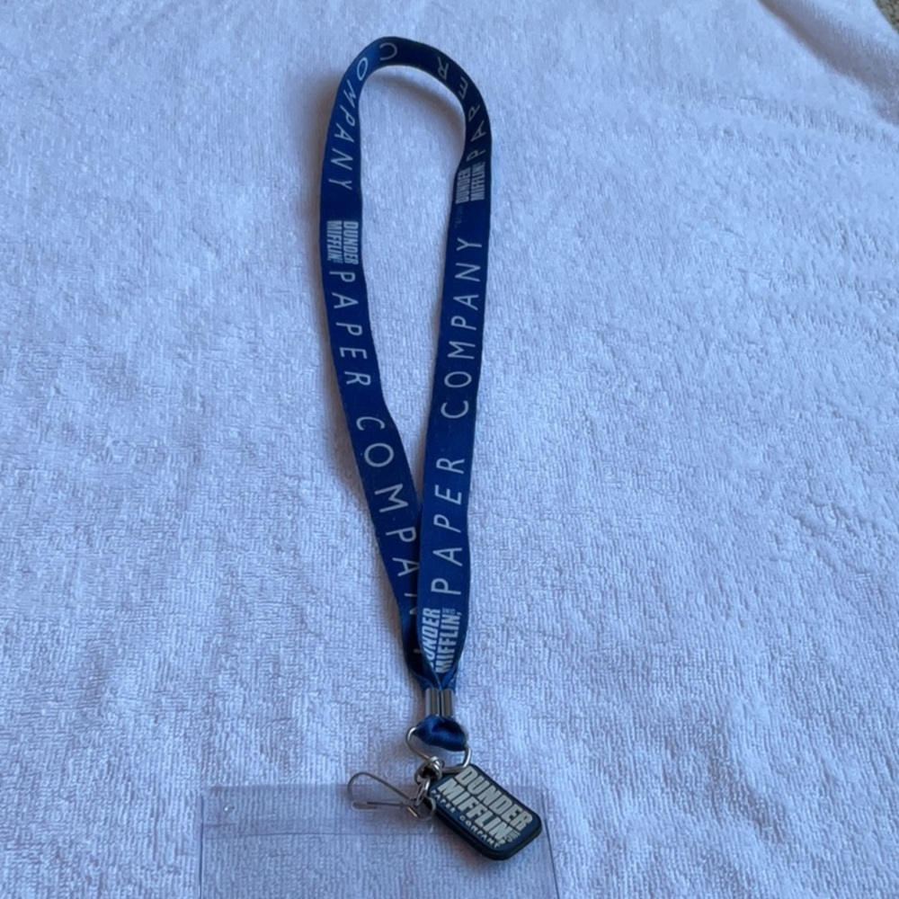 Dunder Mifflin Lanyard  THE OFFICE